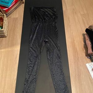 Halston Heritage Sparkly Jumpsuit